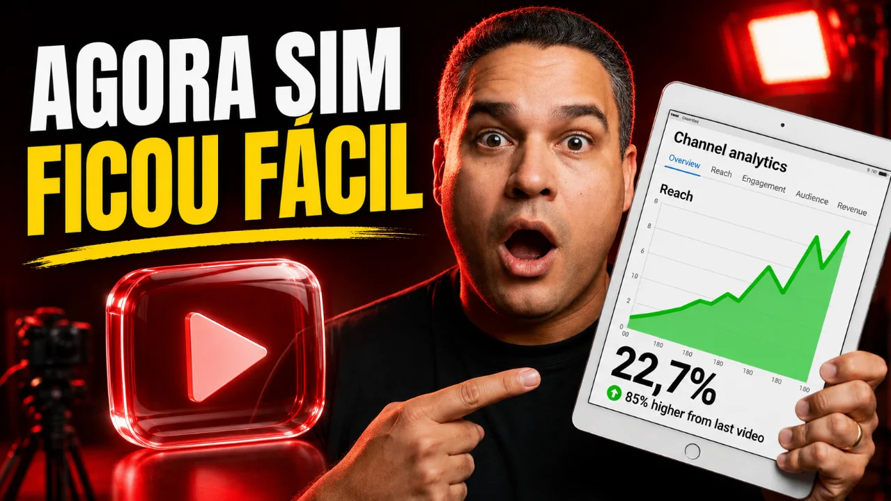 Ficou Mais Fácil Crescer Um Canal no YouTube Com Esse Truque